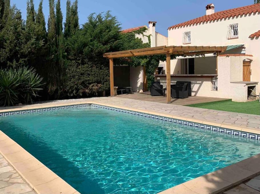 Jolie Villa Piscine A 15 Min Du Barcares Salses-le-Chateau Ngoại thất bức ảnh
